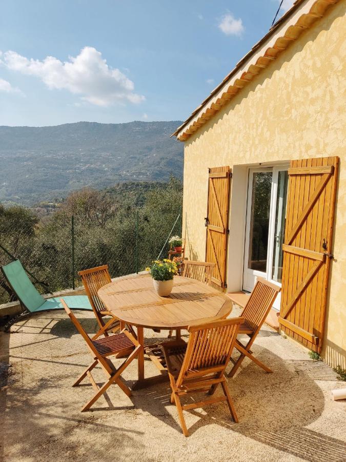 Bas De Villa. Cote D'Azur, A 20 Kms De Nice Contes  Екстер'єр фото